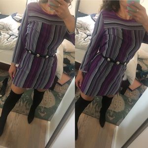 🆕 H&M stripped dress size 10